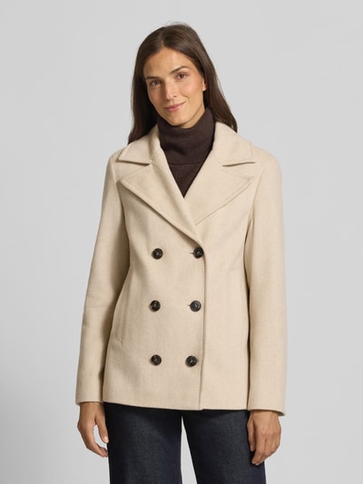 Fuchs Schmitt Jack van wolmix met reverskraag Ecru - 4