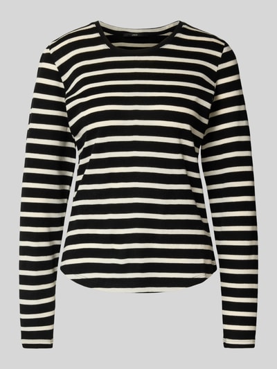 Lanius Shirt met lange mouwen van scheerwol met ronde hals Offwhite - 2