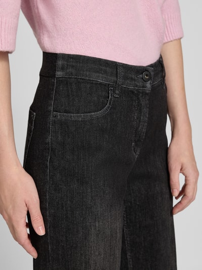 TONI Straight Leg Jeans mit Bügelfalten Modell 'Jenny' Anthrazit 3