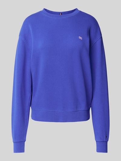 Tommy Hilfiger Sweatshirt mit Logo-Stitching Royal 2