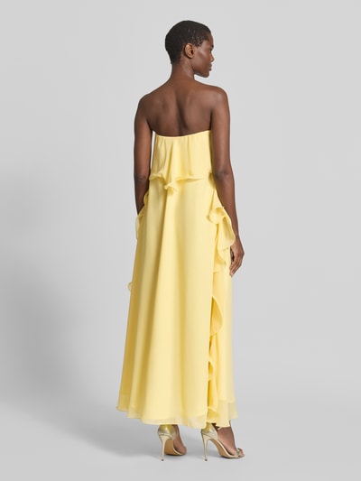 VERO MODA Maxi-jurk van chiffon model 'IRIS' Lichtgeel - 5