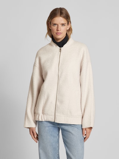 Only Strickjacke mit Stehkragen Modell 'SANNE' Offwhite 4