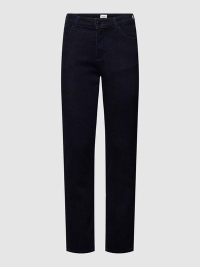 Mustang Slim fit jeans met stretch, model 'Crosby Relaxed Slim' Marineblauw - 2