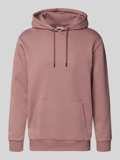 Produktfoto, Regular Fit Hoodie aus Baumwoll-Mix Modell 'CERES' von Only & Sons, jednolity kolor, krój regular fit, kieszeń kangurka, kaptur ze sznurkiem, długie rękawy, ściągacze, materiał sweat, bawełniany miks