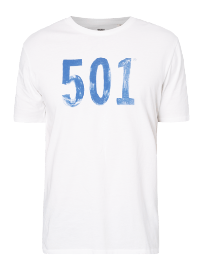 Levi's® T-Shirt mit 501-Print Weiss 2