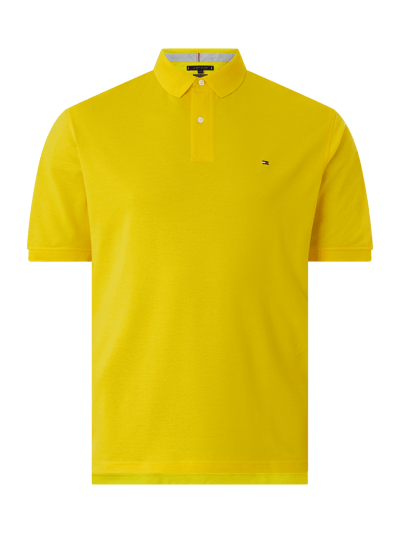 Tommy Hilfiger Big & Tall PLUS SIZE Regular Fit Poloshirt aus Piqué Modell 'The 1985 Polo Shirt' Gelb 2