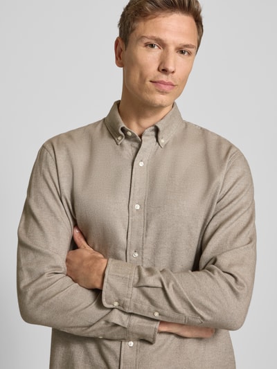 MCNEAL Vrijetijdsoverhemd met knoopsluiting Zand - 3