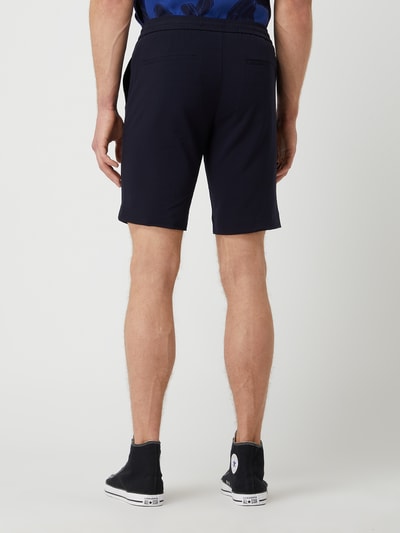 Lindbergh Regular Fit Shorts mit elastischem Bund  Marine 5