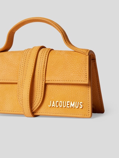 Jacquemus Micro Bag mit Label-Applikation Orange 3