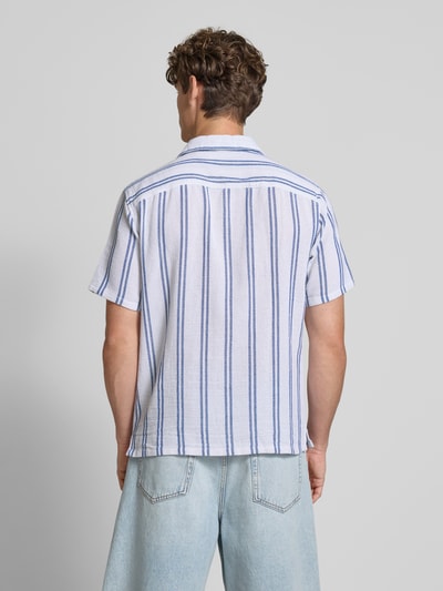 Only & Sons Regular Fit Freizeithemd mit Reverskragen Modell 'TREV' Ecru 5