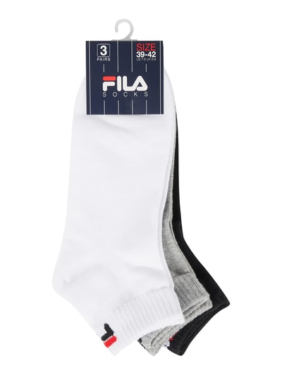 FILA Sneakersocken im 3er-Pack Mittelgrau 3