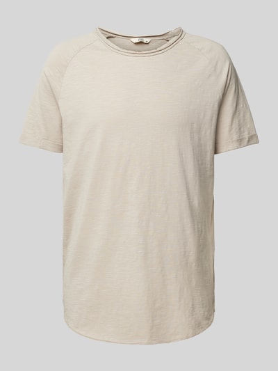 Redefined Rebel T-shirt met ronde hals, model 'KAS' Taupe - 2