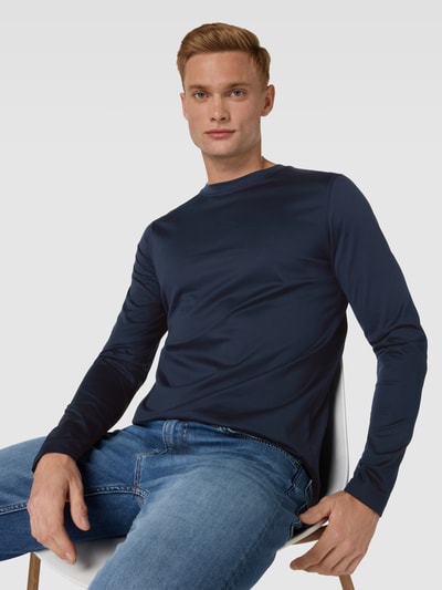 JOOP! Collection Longsleeve mit Rundhalsausschnitt Modell 'Baseo' Marine 3