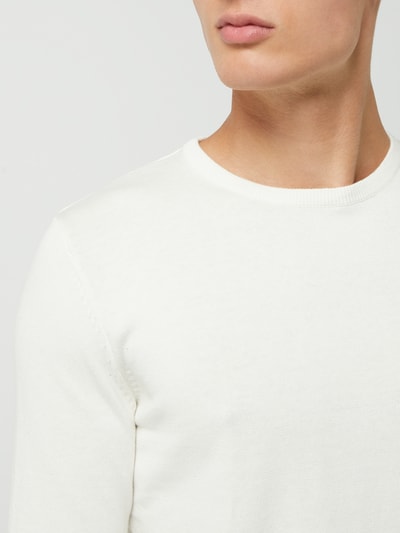 Tom Tailor Pullover van katoen  Offwhite - 3