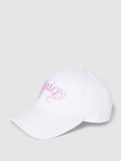 Juicy Couture Sport Basecap mit Label-Stitching Weiss 1
