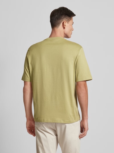 Michael Kors T-Shirt mit Label-Stitching Modell 'VICTORY' Gruen 5