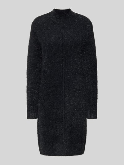 Christian Berg Woman Gebreide jurk met opstaande kraag Zwart - 2