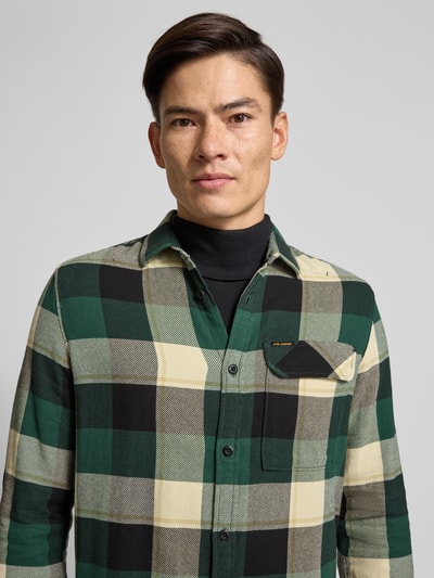 PME Legend Freizeithemd mit Knopfleiste Gruen 3