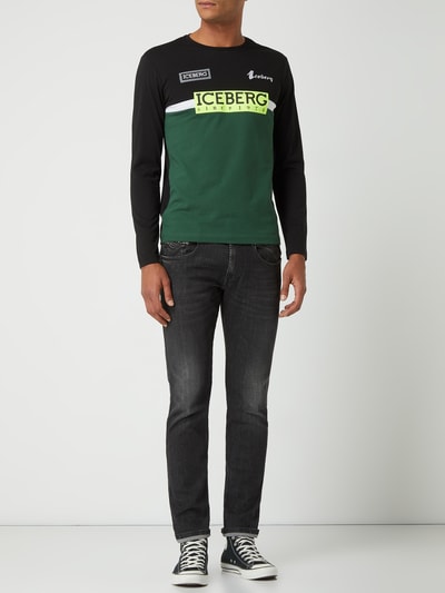 Iceberg Shirt met lange mouwen van katoen  Groen - 1