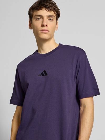 adidas Sportswear T-shirt met logo en ronde hals Paars - 3