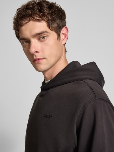 Levi's® Relaxed Fit Hoodie mit Känguru-Tasche Black 3