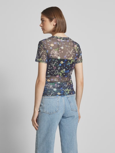 EDITED T-Shirt mit Rundhalsausschnitt Modell 'Lissy' Black 5