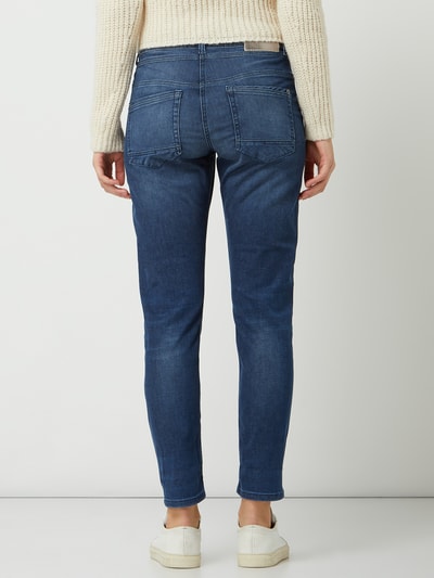 MAC Boyfriend fit jeans met stretch, model 'Rich' Jeansblauw - 6