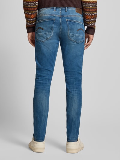 G-Star RAW Jeansy o kroju Skinny Fit z dodatkiem streczu  Jeansowy niebieski 5
