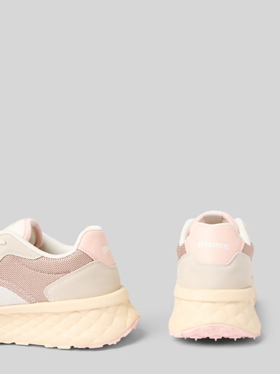 Blauer USA Sneakers met labeldetail Offwhite - 2