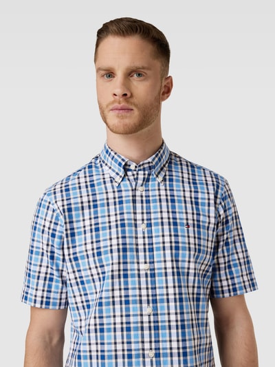 Tommy Hilfiger Tailored Regular Fit Freizeithemd mit Button-Down-Kragen Bleu 3