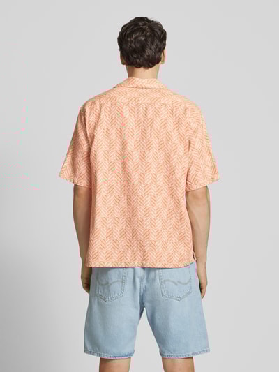 Jack & Jones Regular fit vrijetijdsoverhemd met resortkraag, model 'BLUVINCENT' Lichtbruin - 5