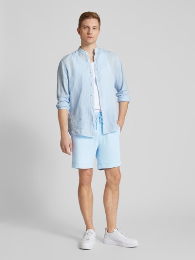 BOSS Orange Shorts mit Label-Patch Modell 'Sewalk' Ocean 1