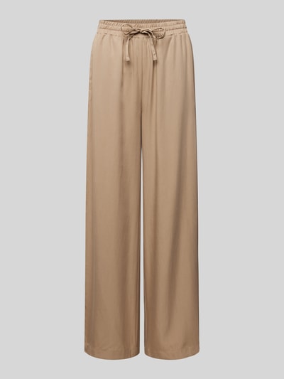 Object Broek met elastische band, model 'Tilda Talula' Taupe - 2