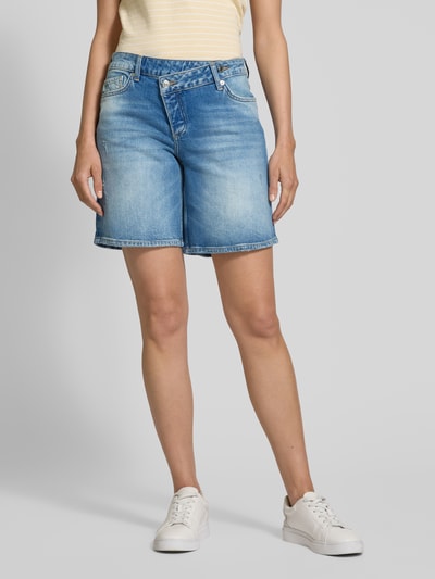 ETIQUETT ESSENTIALS Jeansshorts mit 5-Pocket-Design Jeansblau 4