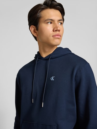 Calvin Klein Jeans Hoodie mit Kapuze Marine 3