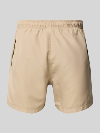 Emporio Armani Badehose mit elastischem Bund Taupe 3