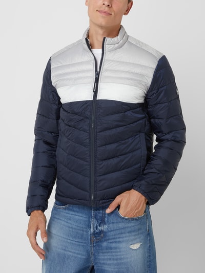 Jack & Jones Gewatteerd jack met opstaande kraag Donkerblauw - 4