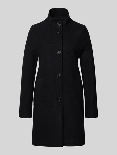 BOSS Orange Regular Fit Mantel aus reiner Schurwolle Modell 'COHSANDY' Black 2