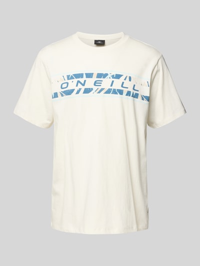 ONeill T-shirt met labelprint Offwhite - 2