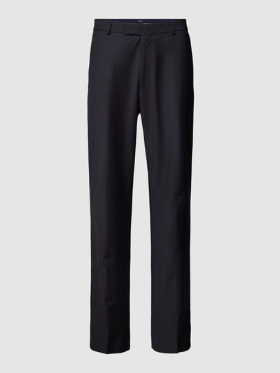 JOOP! Collection Modern fit pantalon in effen design Donkerblauw - 2