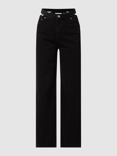 Calvin Klein Jeans Relaxed fit high rise jeans van katoen  Zwart - 2