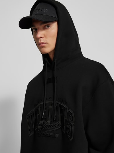 VTMNTS Hoodie mit Label-Stitching Black 3