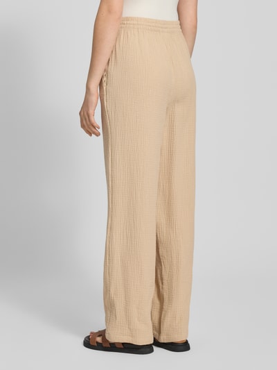 Tom Tailor Denim Straight leg broek van mousseline Lichtroze - 5