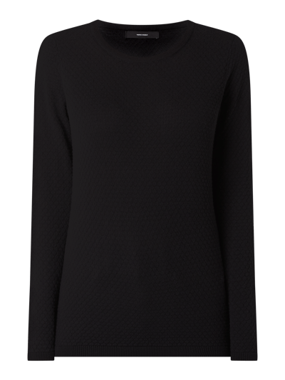 Vero Moda Pullover aus Bio-Baumwolle Modell 'Care' Black 2