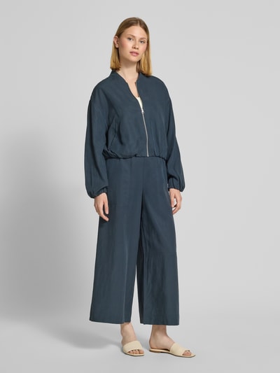 Marc O'Polo Regular Fit Blouson aus Lyocell-Leinen-Mix Marine 1
