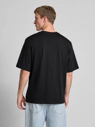 adidas Originals T-Shirt mit Label-Print Black 5