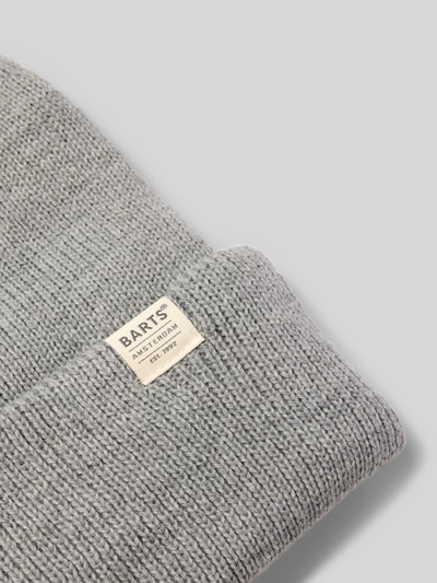 Barts Czapka z brzegiem i detalem z logo model ‘KINABALU’ Srebrny 2