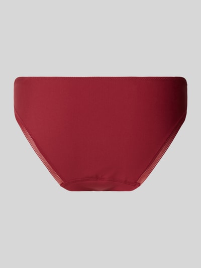 Marie Jo Slip mit Label-Detail Bordeaux 3