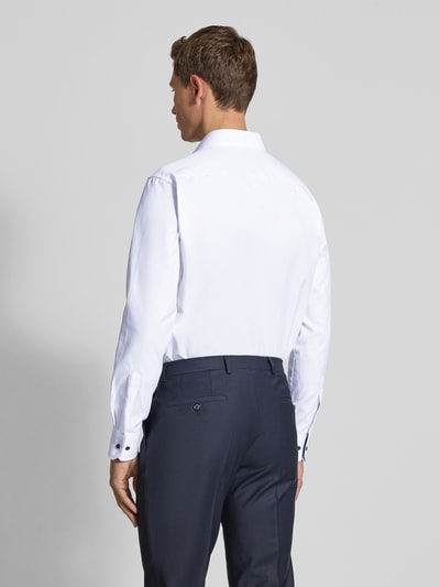 ETERNA Regular Fit Businesshemd aus Baumwolle mit Kentkragen Weiss 5