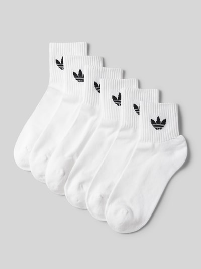 adidas Originals Socken mit Logo-Print im 6er-Pack Weiss 1